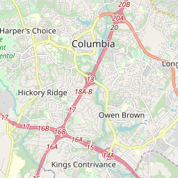 columbia zip code map Columbia Maryland Zip Code Map Updated July 2020 columbia zip code map