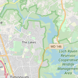 Towson Maryland Zip Code Map Updated July 2020