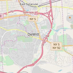 East Syracuse Zip Code Map East Syracuse, New York Hardiness Zones