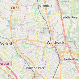 Washington Township New Jersey Zip Code Map Updated July 2020