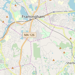 Framingham Massachusetts Zip Code Map Updated June 2020