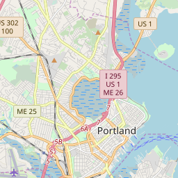 Portland Me Zip Code Map – Map Vector