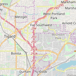 Zip Code Map Of Portland Oregon - Map