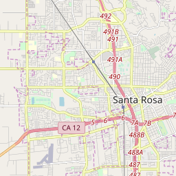 95404 Zip Code Map Zipcode 95404 - Santa Rosa, California Hardiness Zones