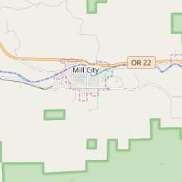 Mill City Oregon Map Zipcode 97360 - Mill City, Oregon Hardiness Zones