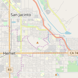 Hemet Zip Code Map Zipcode 92543   Hemet, California Hardiness Zones