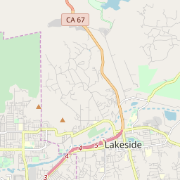 ZIP Code 92040 - Lakeside, California Hardiness Zones