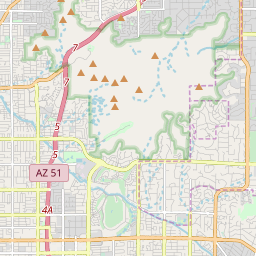 Arizona Zip Code Map