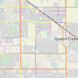 queen creek az map Queen Creek Arizona Zip Code Map Updated July 2020