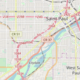 South St. Paul Minnesota Street Map 2761492