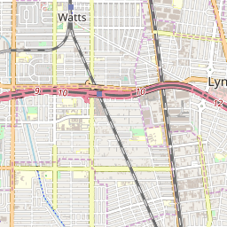 Watts Los Angeles Map Los Angeles Neighborhood Watts Profile, Demographics And Map