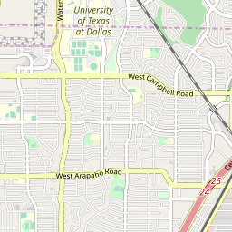 Richardson Tx Zip Code Map