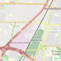 Richardson Tx Zip Code Map