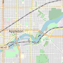 Appleton Zip Code Map Appleton Neighborhood Downtown Appleton Profile, Demographics And Map