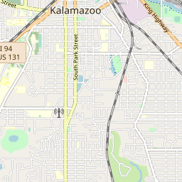 Kalamazoo Michigan Zip Code Map