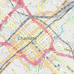 Map Of South Charlotte Charlotte Neighborhood The South End Profile, Demographics And Map