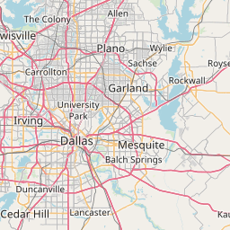 Irving Texas Zip Code Map Updated July 2020