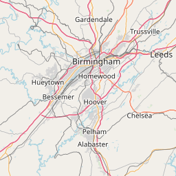 Birmingham Alabama Zip Code Map Updated June 2020