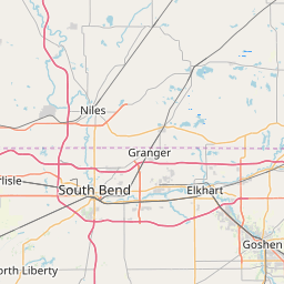 South Bend Indiana Zip Code Map Updated June 2020