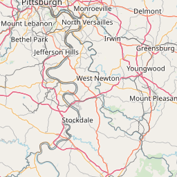 Pittsburgh Area Zip Code Map