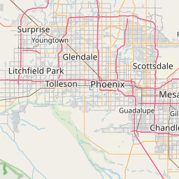 Phoenix Arizona Zip Code Map Updated July 2020